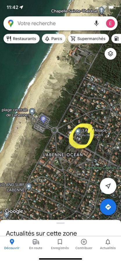 Rez De Chaussee Bord De L Ocean Labenne Luaran gambar